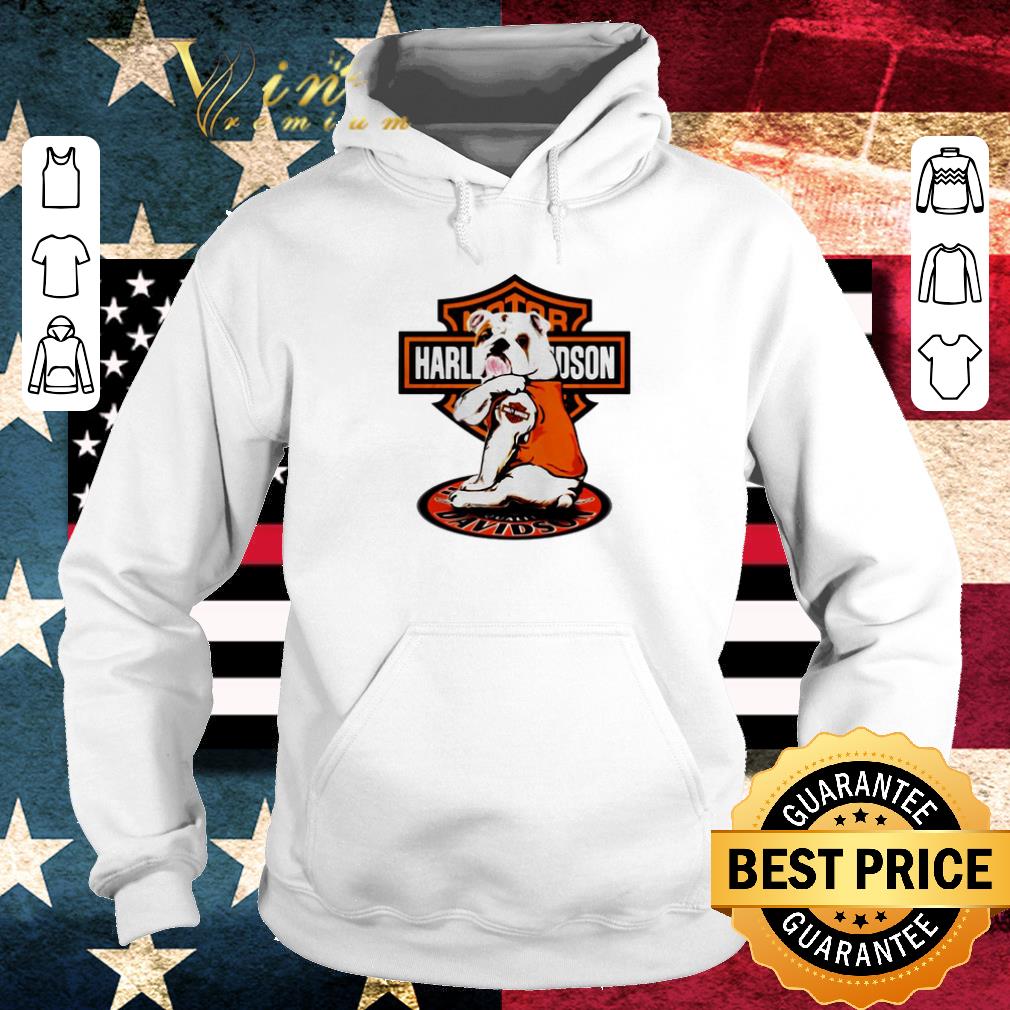 Original Bulldog Tattoo Motor Harley-davidson Cycles shirt