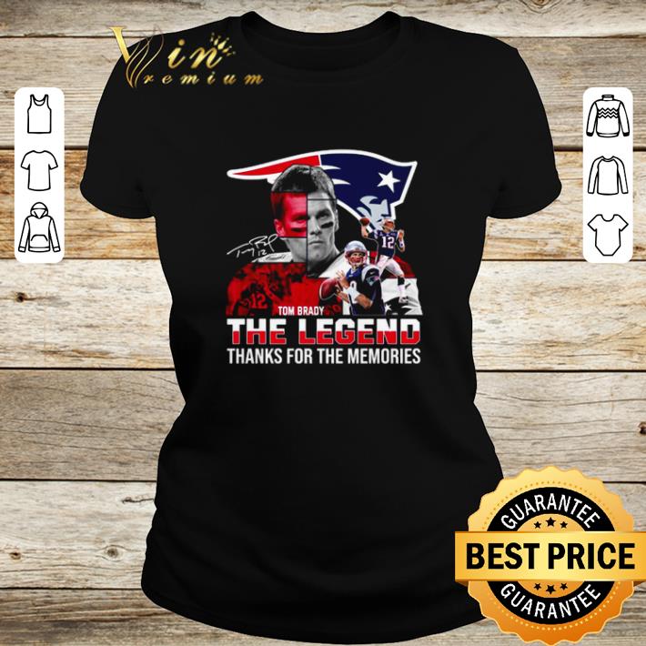 Premium New England Patriots Tom Brady the legend thank you for the ...