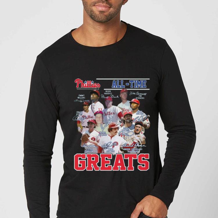 Premium Philadelphia Phillies All-Time Greats Signatures shirt