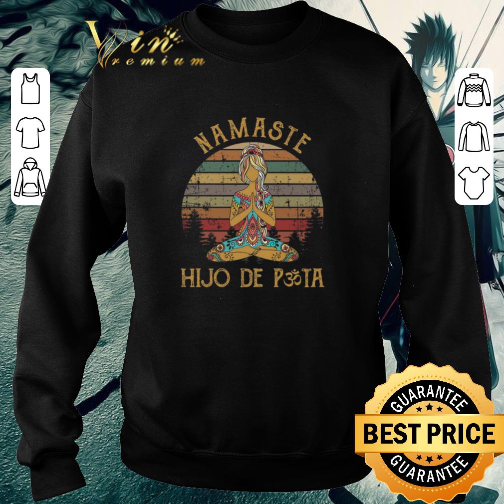 Camiseta De Hombre 'Yoga Namaste Hijo De Puta' - Estampado Divertido, Tela Suave