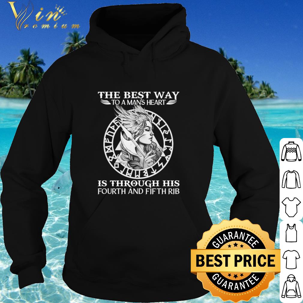 Top The best way to a man’s heart is through his fourth and fifth rib shirt