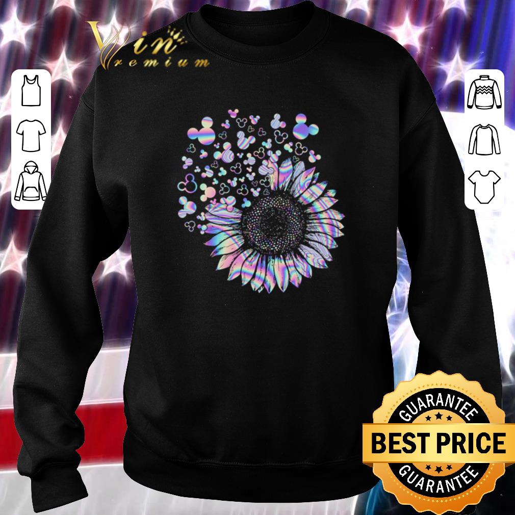 Nice Sunflower Mickey head Disney shirt