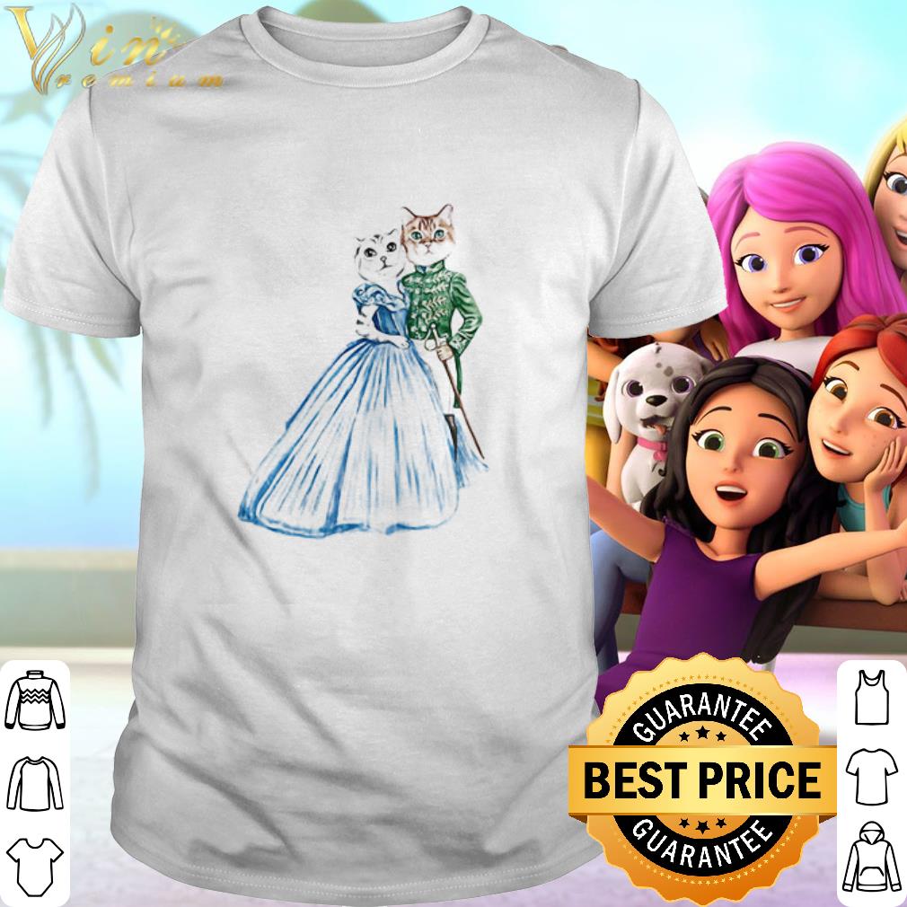 Official Cinderella movie mashup cat shirt