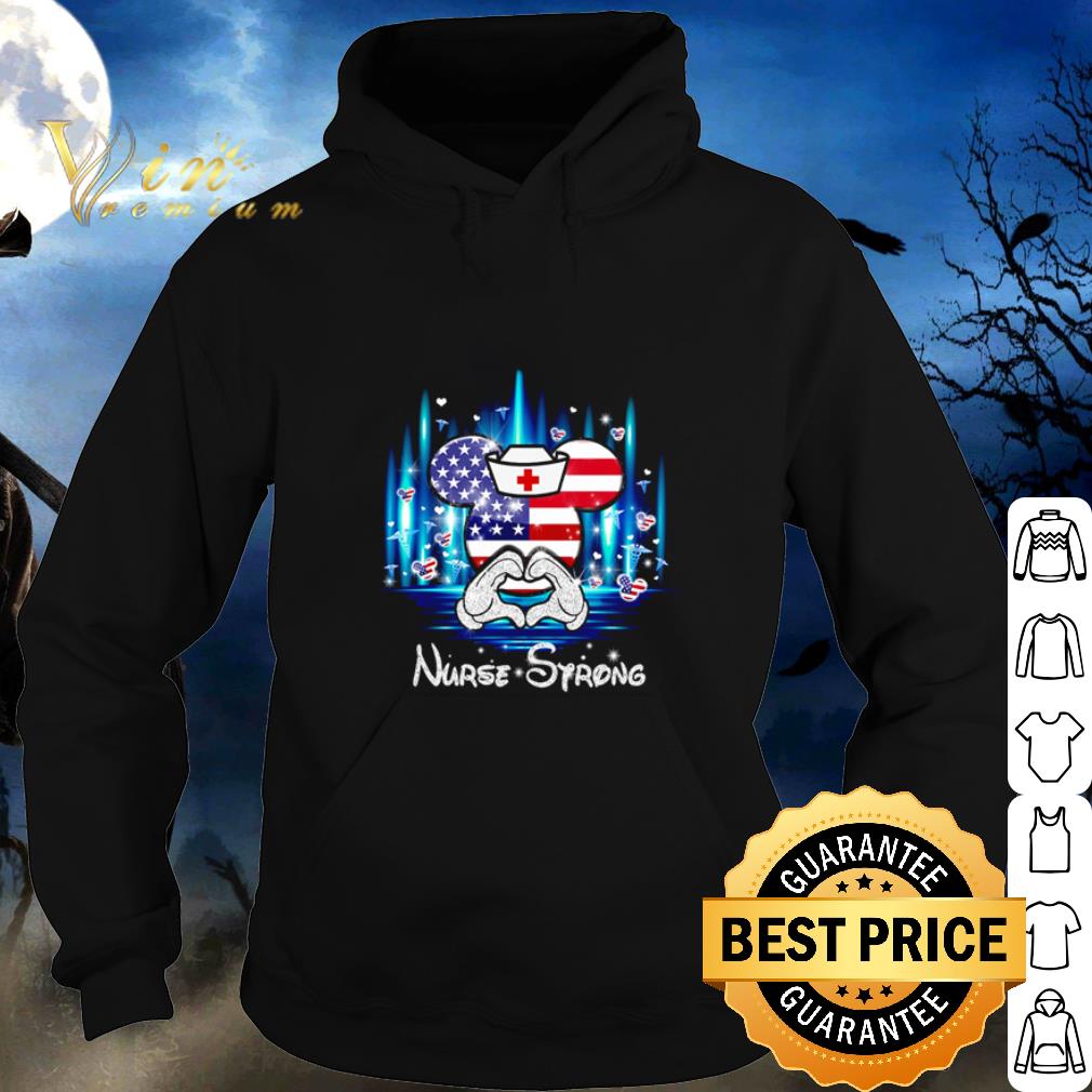 Official Mickey Mouse Love Nurse Strong shirt