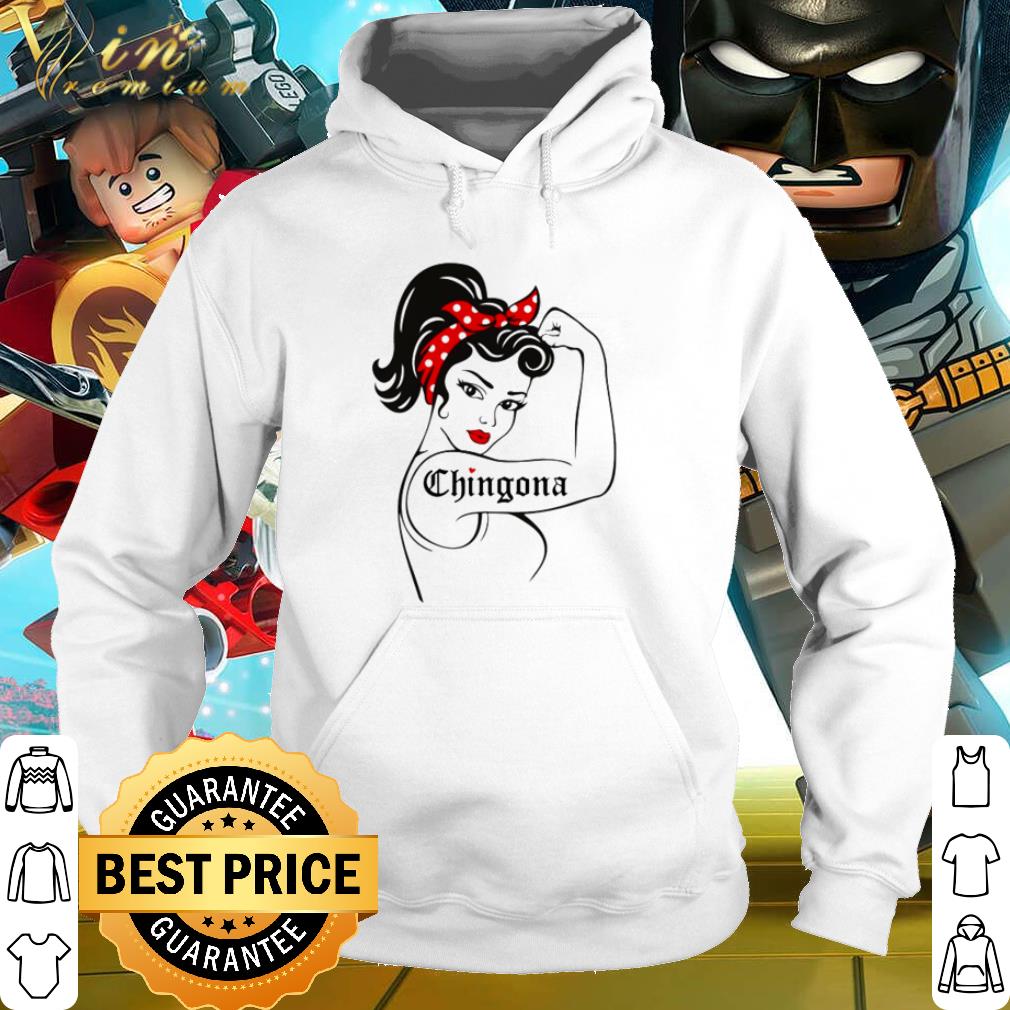 Best Strong Woman Chingona Tattoo shirt