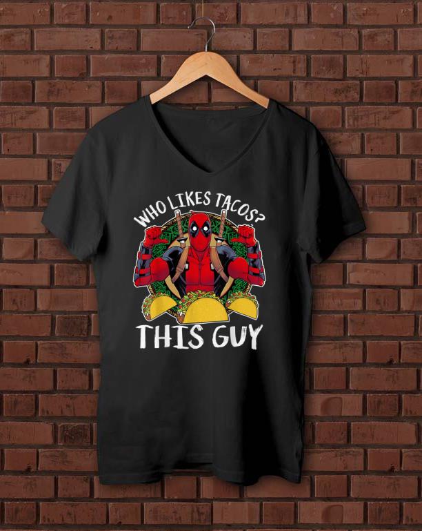 T-shirt Marvel FUNNY DEADPOOL "Loves His Tacos" - Taille Medium - Occasion En Très Bon état