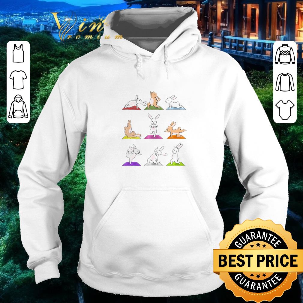 Top Bunnies Doing Yoga shirt