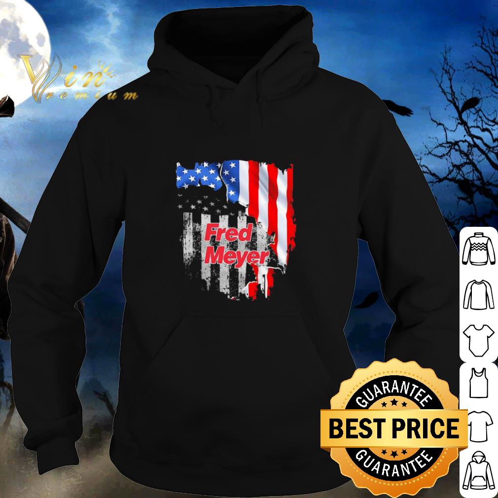 Official Fred Meyer American Flag Independence Day shirt