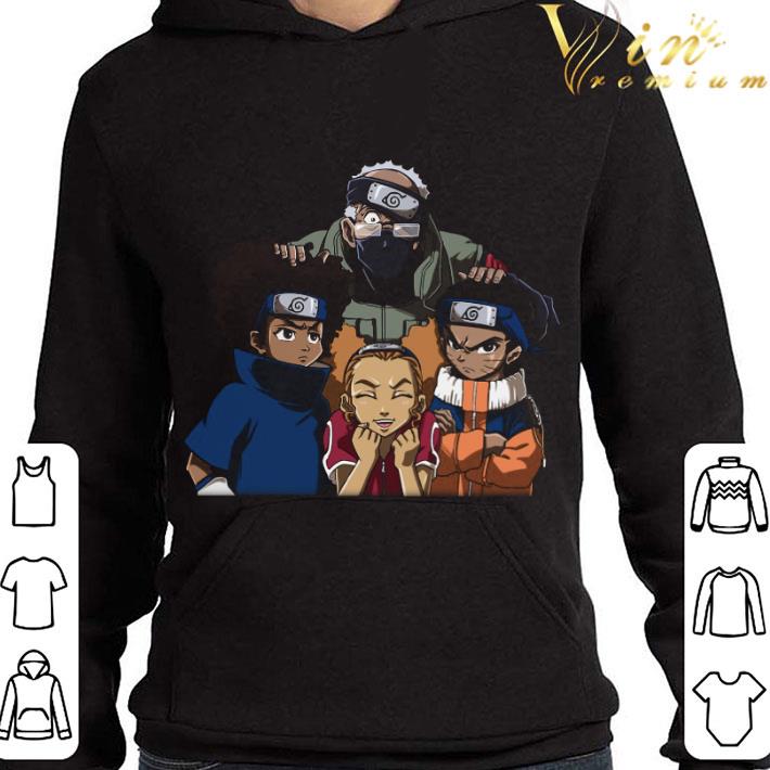 The Boondocks mashup Naruto shirt