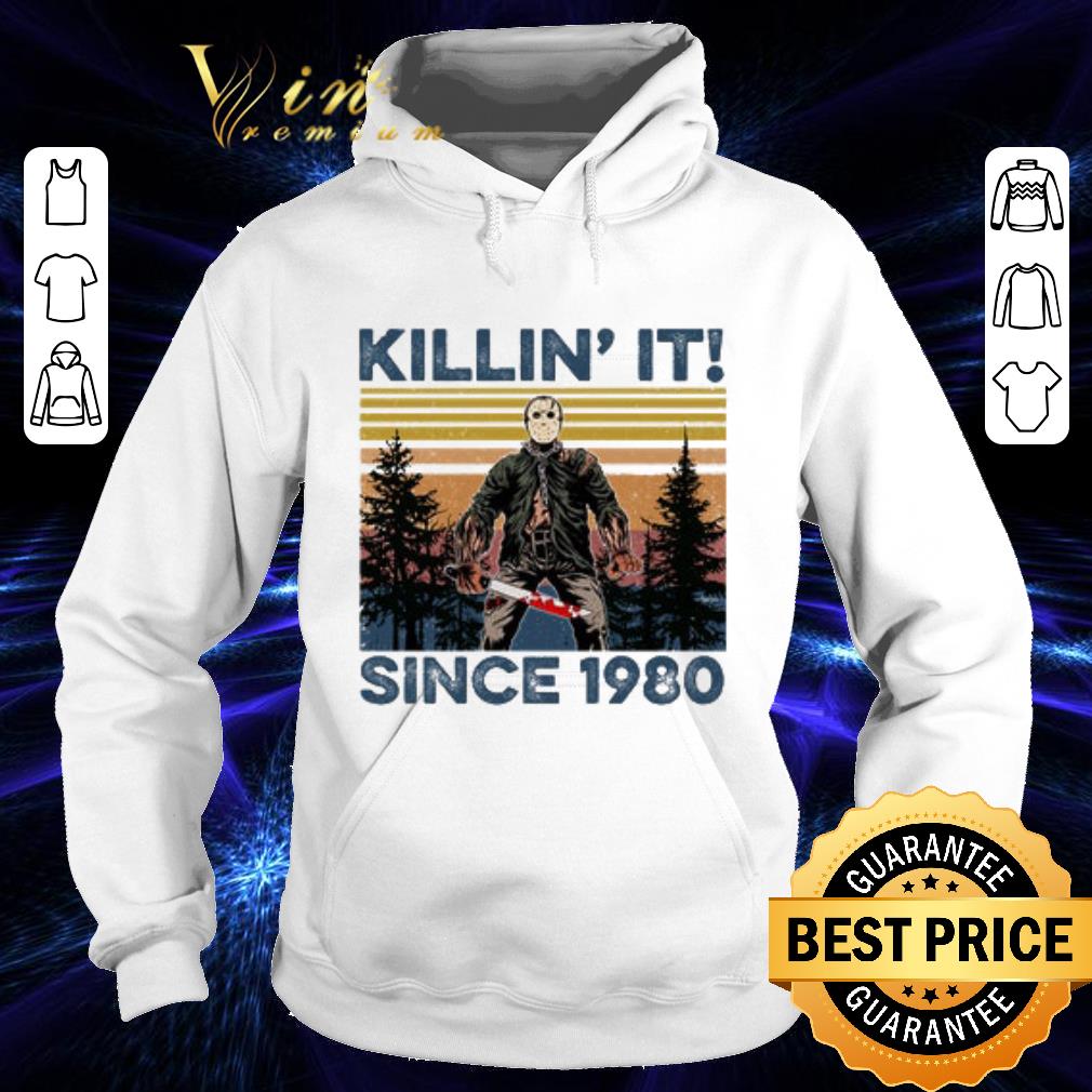 Awesome Horror Movie Jason Voorhees Killin It Since 1980 vintage shirt