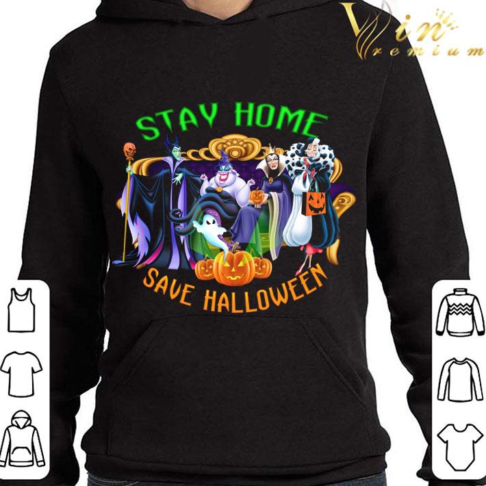 Stay Home Save Halloween Disney Villains characters shirt