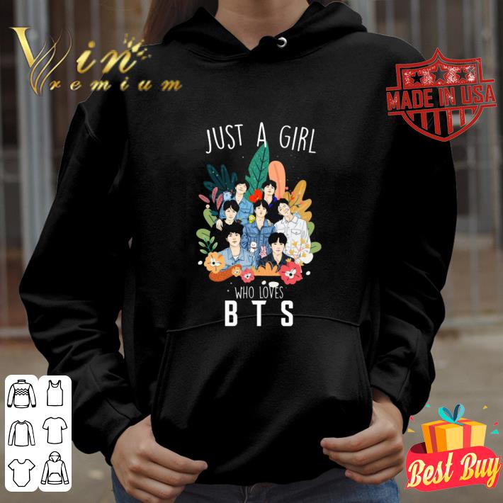Premium Just a girl who loves BTS band shirt