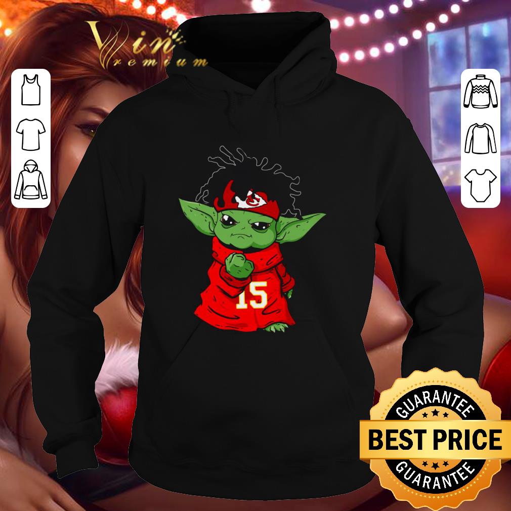 Hot Baby Yoda Patrick Mahomes Kansas City Chiefs 15 shirt