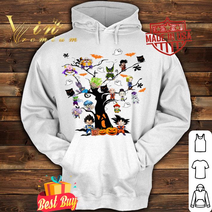 Son Goku and Vegeta Dragon Ball Characters On The Tree Shirt