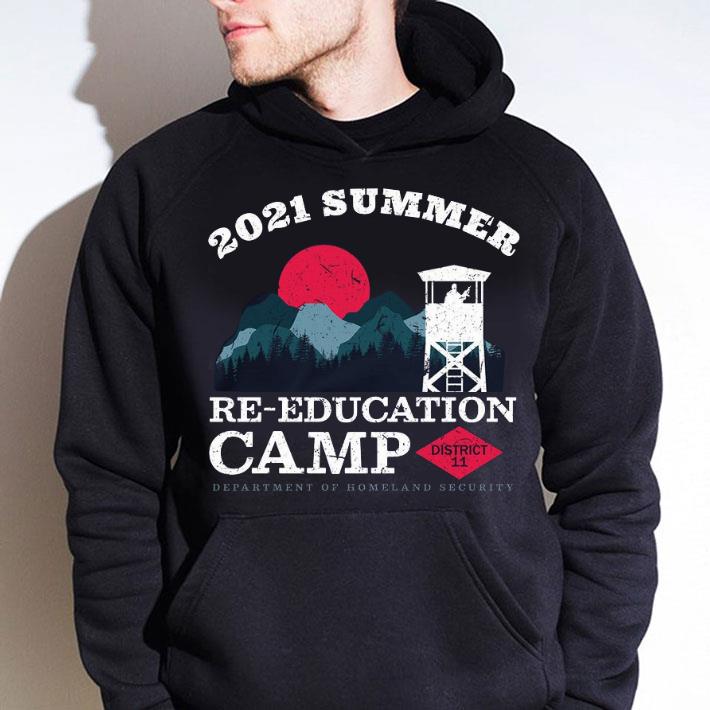 2021 Summer Re-Education Camp Department Of Homeland Security Shirt