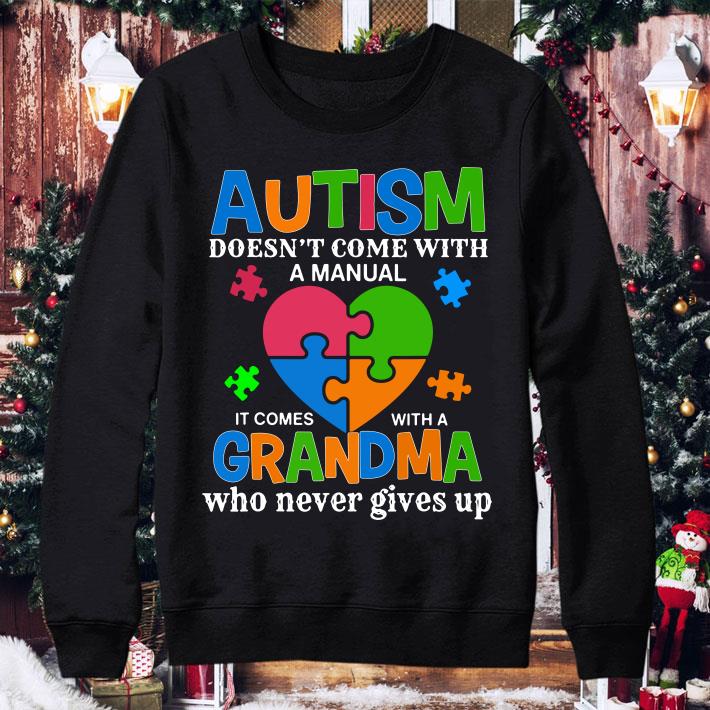 Autism Grandma Autism Awareness shirt