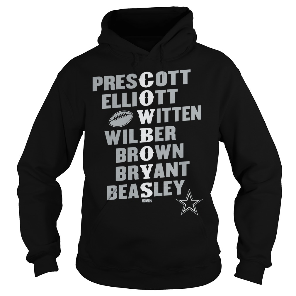 Dak Prescott Players in Team Name Shirt 2 Dak Prescott Players In Team Name Hoodie