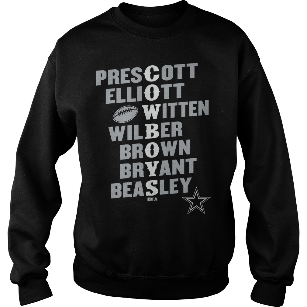 Dak Prescott Players in Team Name Shirt 3 Dak Prescott Players In Team Name Sweater