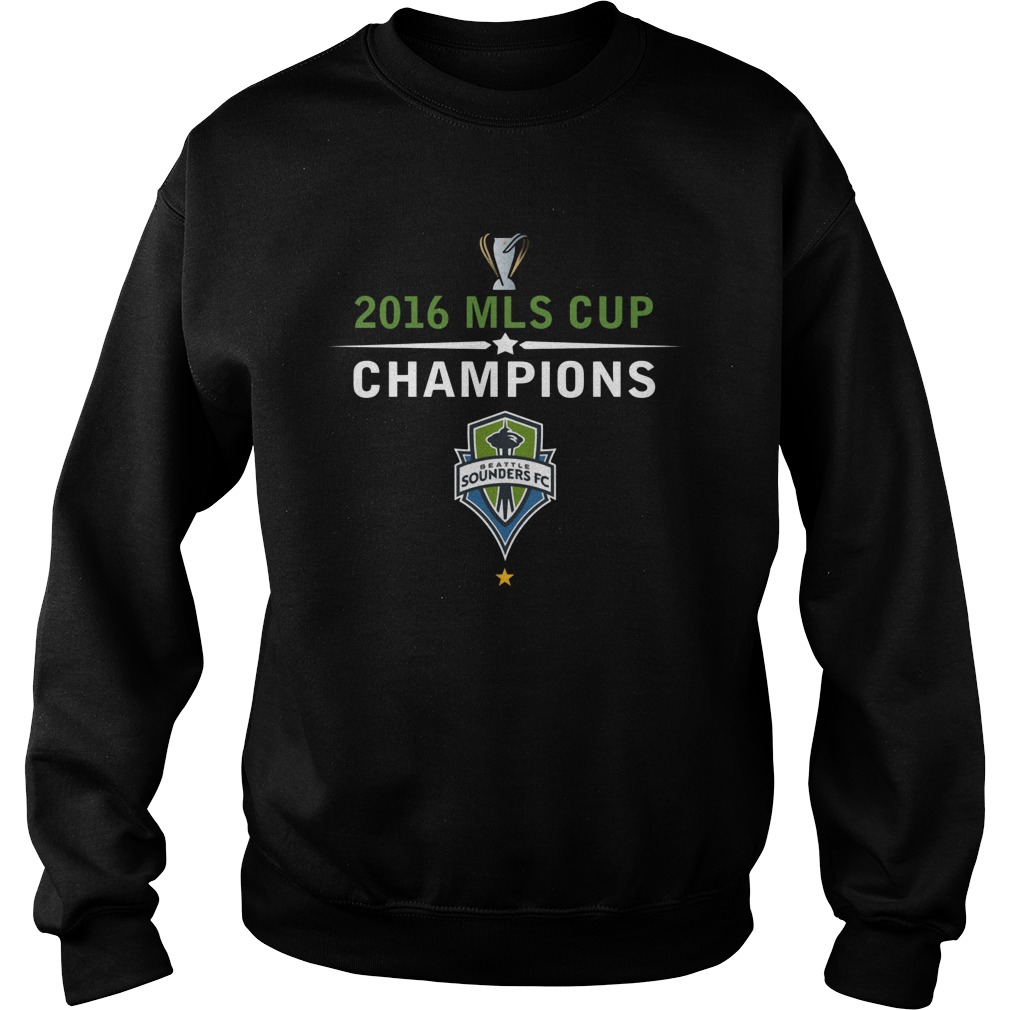 Seattle Sounders FC 2016 MLS Cup Champions Shirt 3 Seattle Sounders Fc 2016 Mls Cup Champions Shirt Sweater
