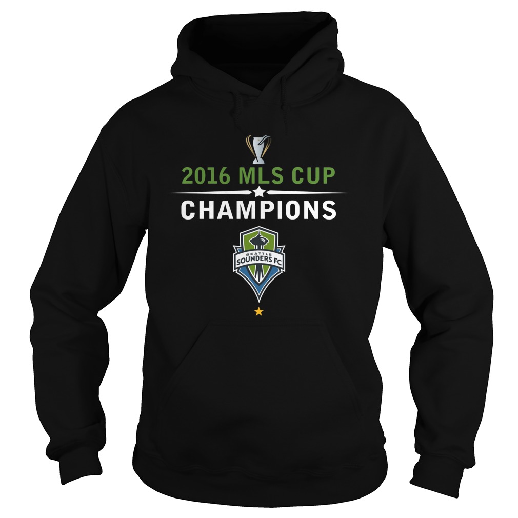 Seattle Sounders FC 2016 MLS Cup Champions Shirt 2 Seattle Sounders Fc2016 Mls Cup Champions Hoodie