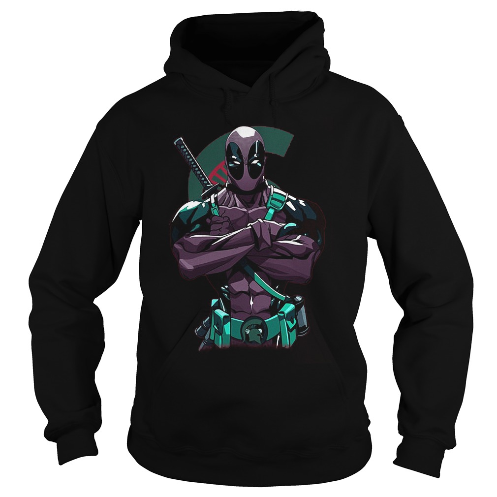 Giants Deadpool Michigan State Spartans Shirt 2 Giants Deadpool Michigan State Spartans Hoodie