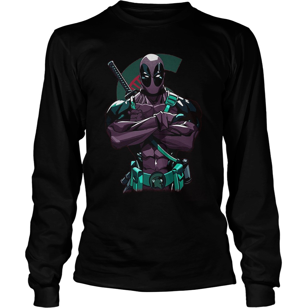 Giants Deadpool Michigan State Spartans Shirt 4 Giants Deadpool Michigan State Spartans Longsleeve