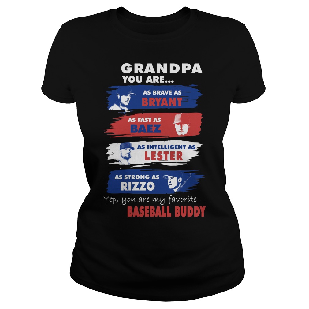 Kris Bryant Baseball Buddy Shirt 6 Kris Bryant Baseball Buddy Ladies Tee