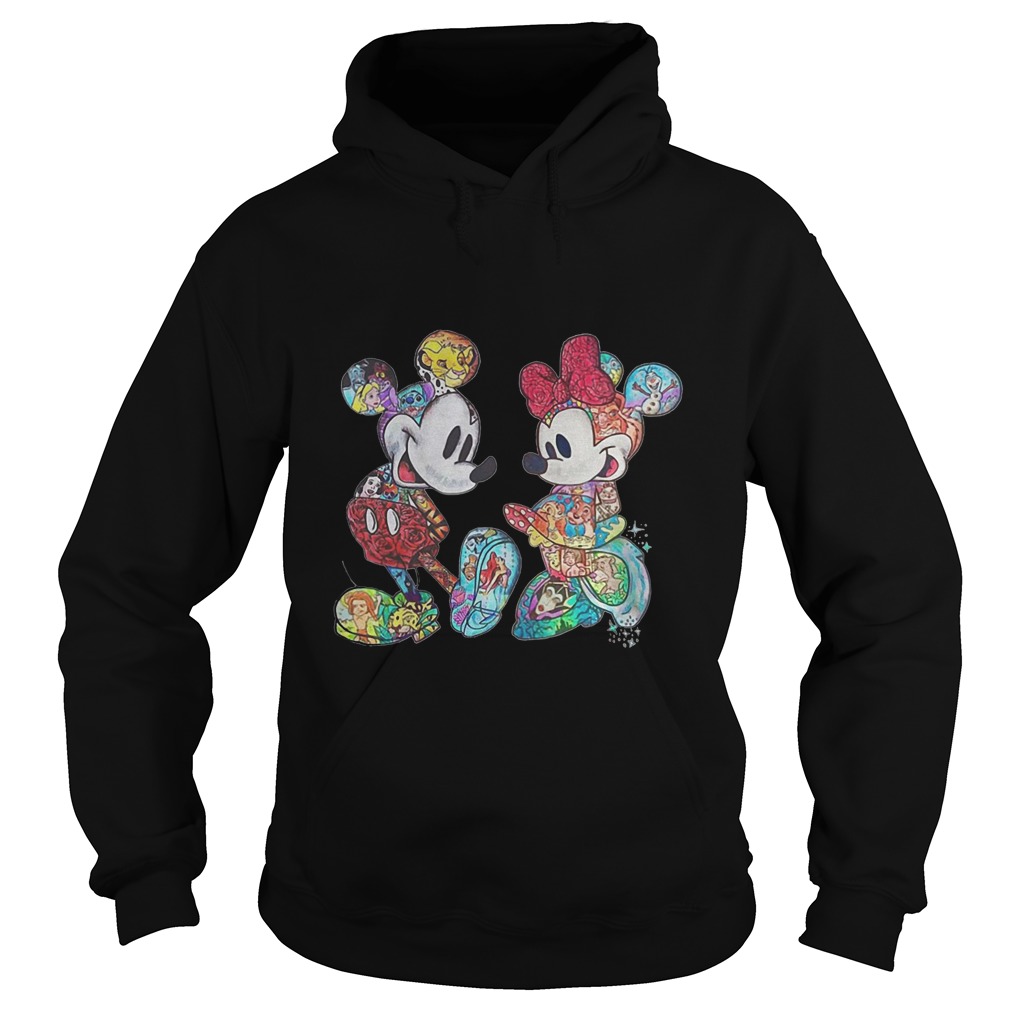 Mickey Mouse & Minnie Mouse Tattoo Shirt 2 Mickey Mouse & Minnie Mouse Tattoo Hoodie