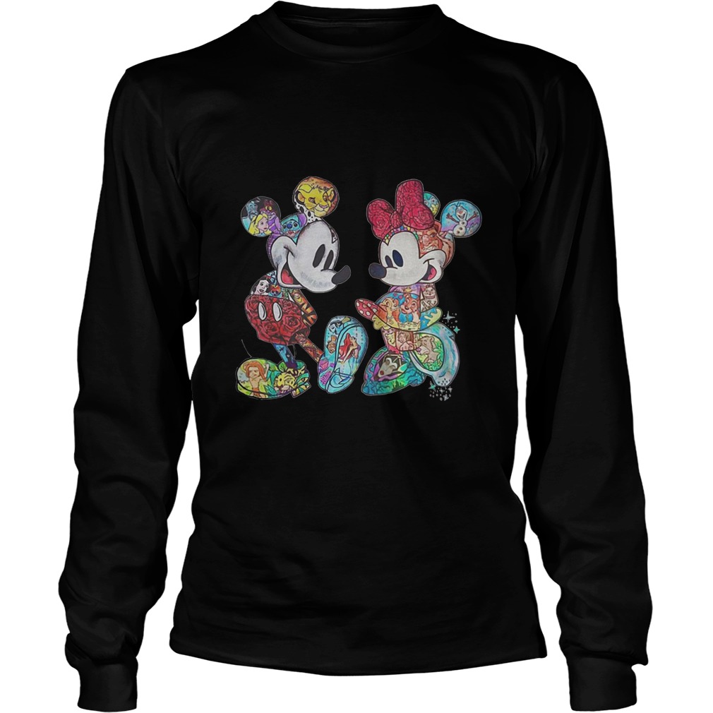 Mickey Mouse & Minnie Mouse Tattoo Shirt 4 Mickey Mouse & Minnie Mouse Tattoo Lonngsleeve