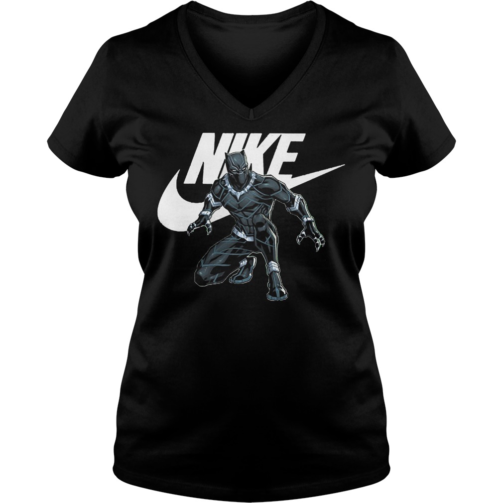 Official Nike Black Panther Shirt 16 Official Nike Black Panther Ladies Vneck