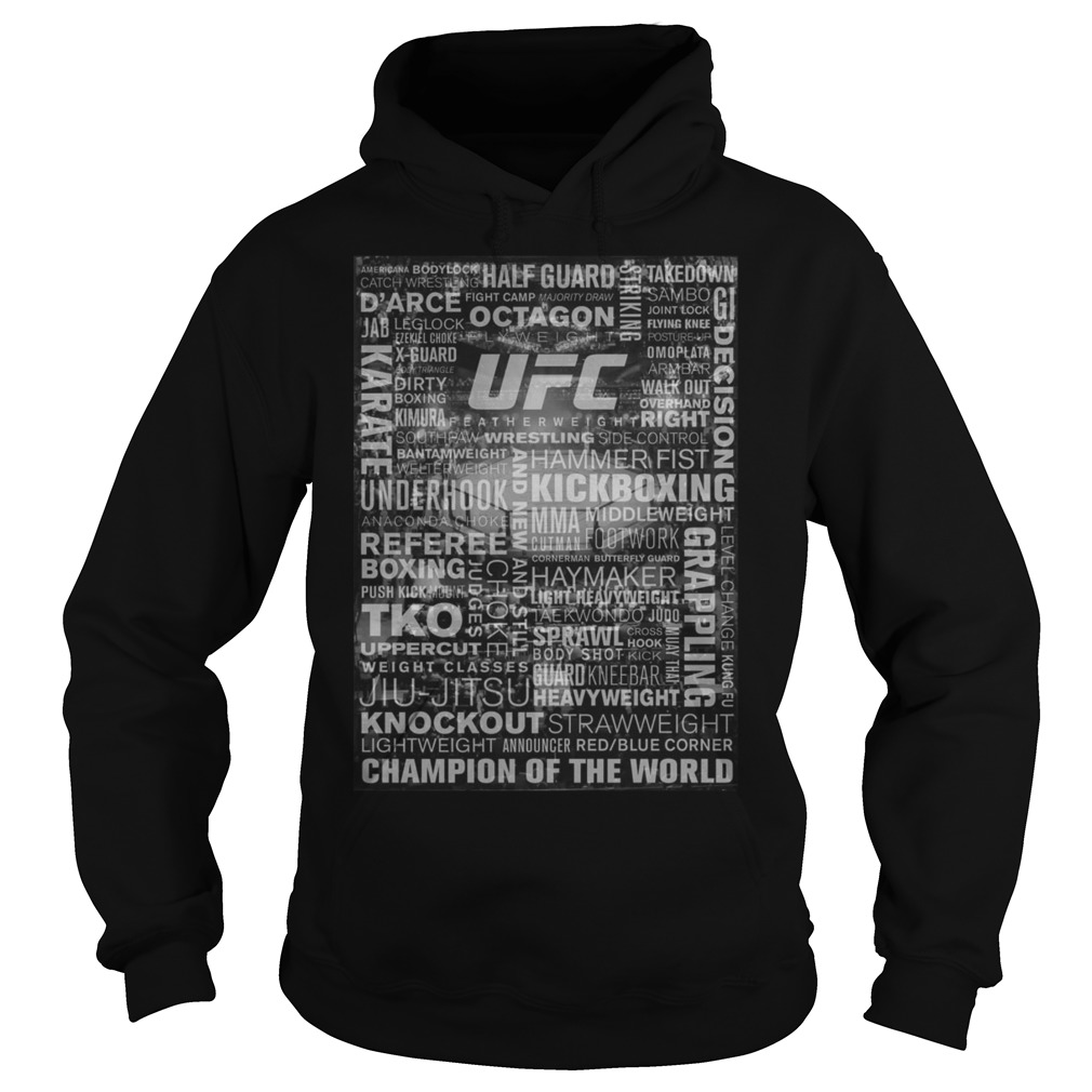 UFC Terminology All Over Print Shirt 2 Ufc Terminology All Over Print Hoodie
