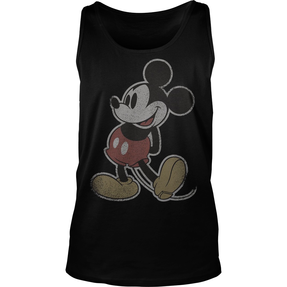 Disney Mickey Mouse Vintage Stand Shirt 7 Disney Mickey Mouse Vintage Stand Tanktop