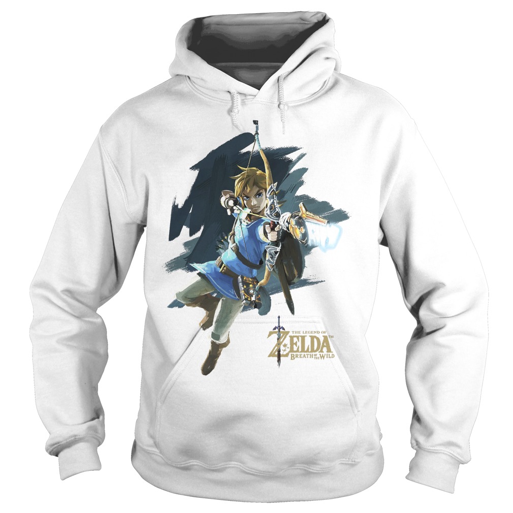 Nintendo Zelda Breath Of The Wild Link Jump Shot Shirt 2 Nintendo Zelda Breath Of The Wild Link Jump Shot Hoodie