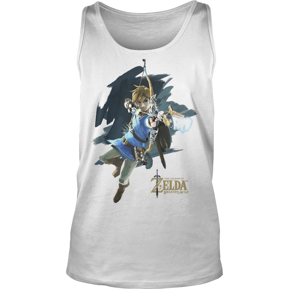 Nintendo Zelda Breath Of The Wild Link Jump Shot Shirt 6 Nintendo Zelda Breath Of The Wild Link Jump Shot Tanktop