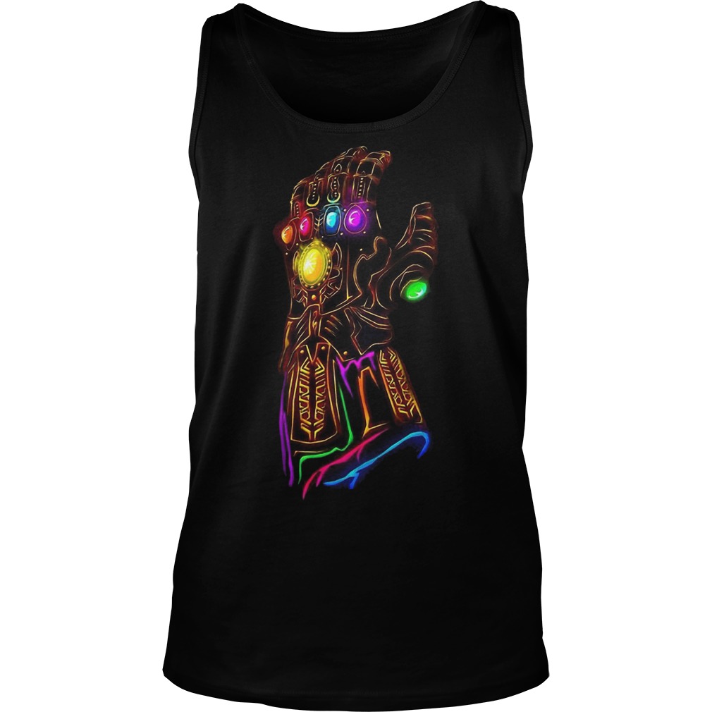 Avengers Infinity War-Infinity Gauntlet Of Thanos Shirt 6 Avengers Infinity War Infinity Gauntlet Of Thanos Tanktop