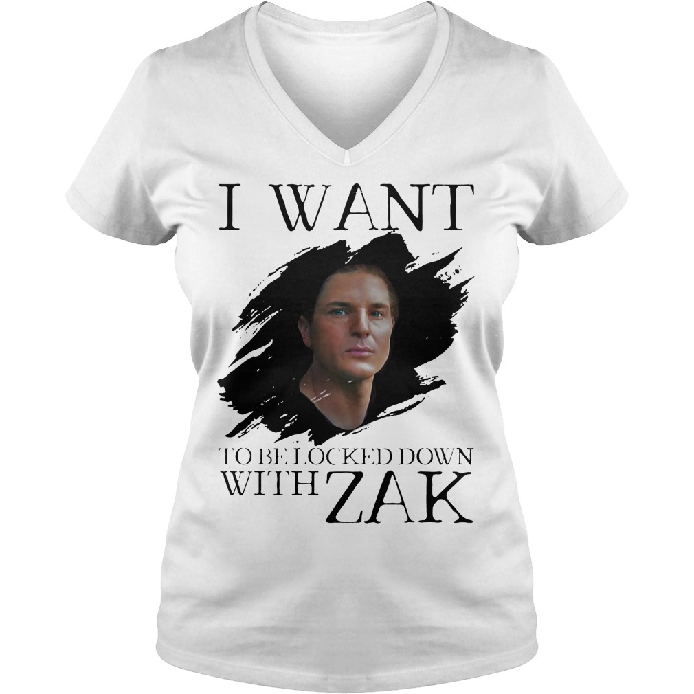 I Want Be Locked Down With Zak Bagans Ghost Adventures Shirt 5 I Want Be Locked Down With Zak Bagas Ghost Adventures V Neck