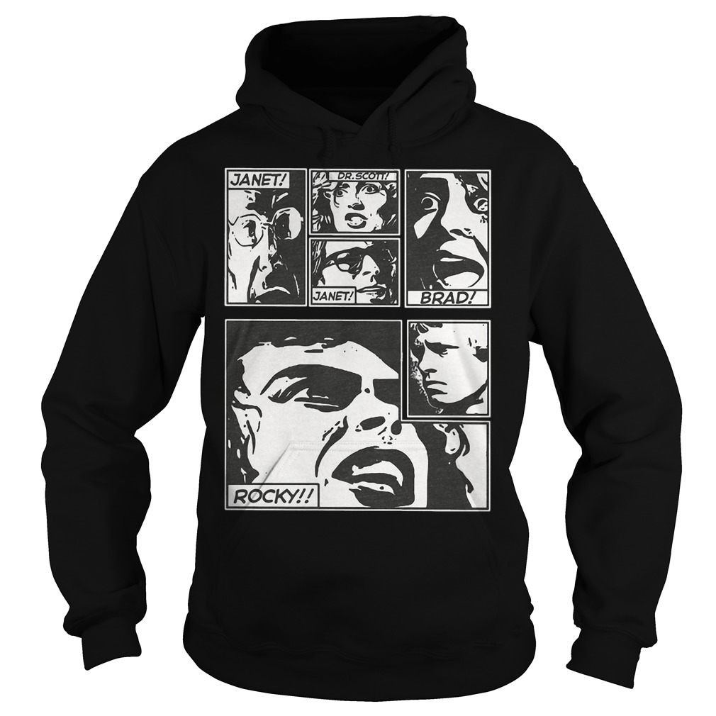 Janet Dr Scott Janet Brad Rocky Shirt 2 Janet Dr Scott Janet Brad Rocky Hoodie
