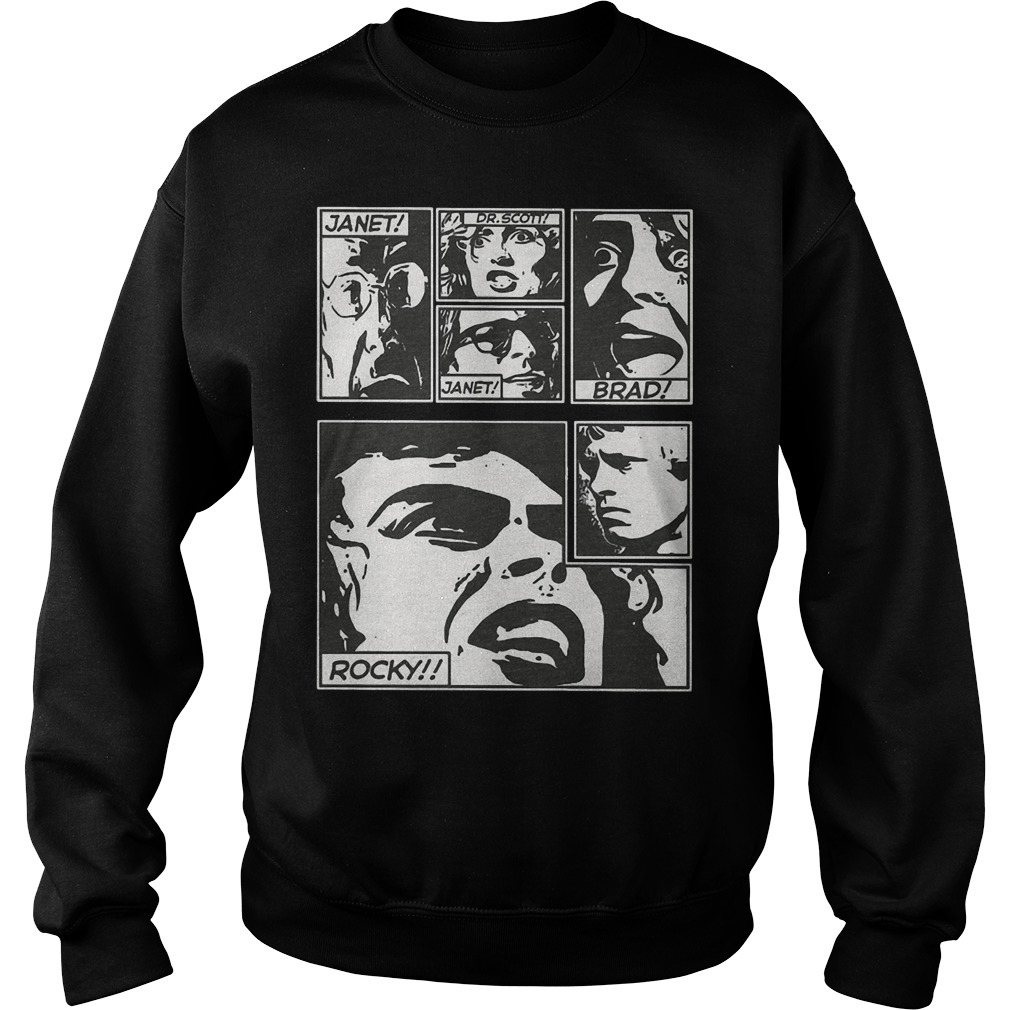 Janet Dr Scott Janet Brad Rocky Shirt 3 Janet Dr Scott Janet Brad Rocky Sweater