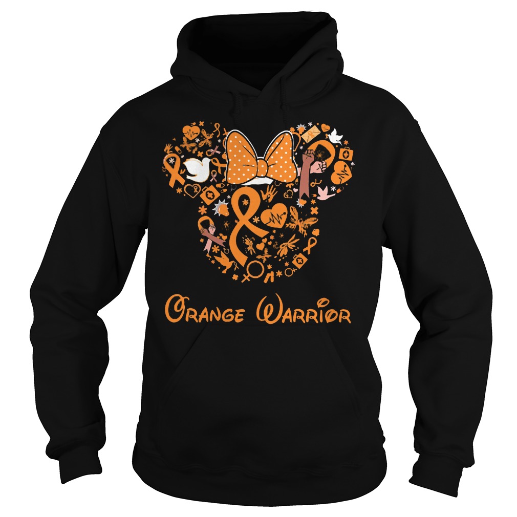 Mickey Mouse Orange Warrior Shirt 2 Mickey Mouse Orange Warrior Hoodie