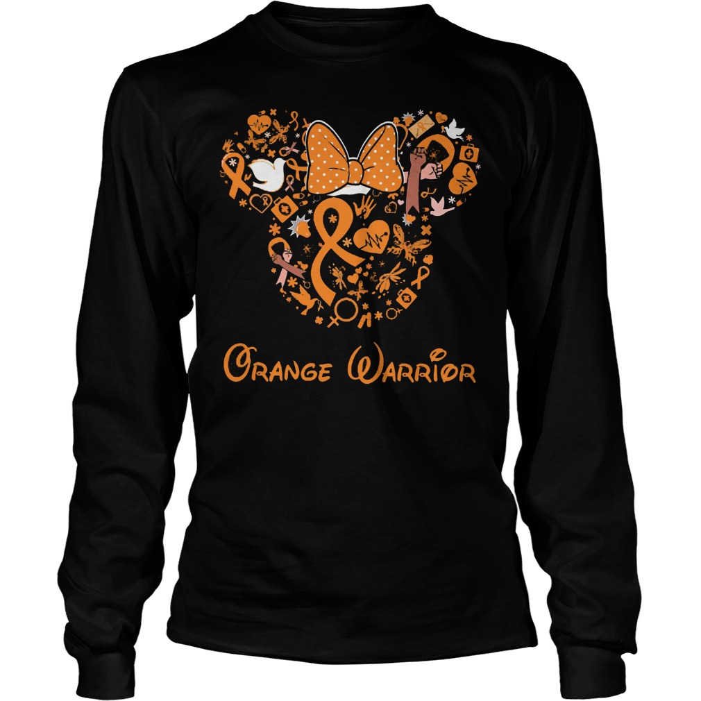 Mickey Mouse Orange Warrior Shirt 4 Mickey Mouse Orange Warrior Longsleeve