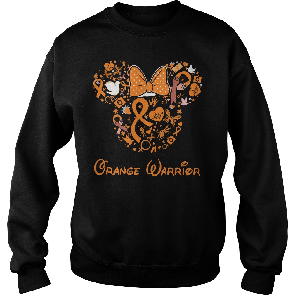 Mickey Mouse Orange Warrior Shirt 3 Mickey Mouse Orange Warrior Sweater