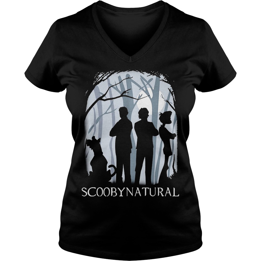 Scooby Natural In The Forest Shirt 5 Scooby Natural In The Forest V Neck