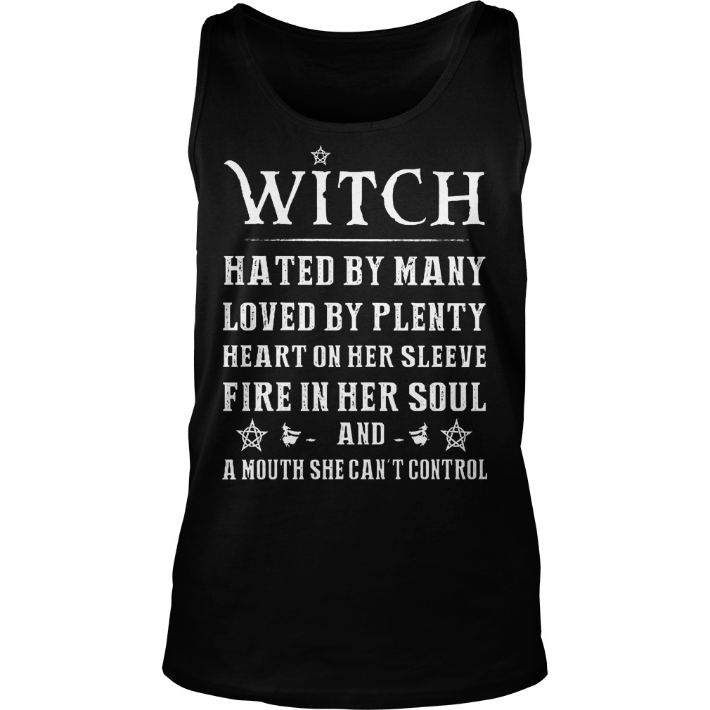 Witch Hated By Many Loved By Plenty Heart On Her Sleeve Shirt 6 Witch Hated By Many Loved By Plenty Heart On Her Sleeve Tanktop