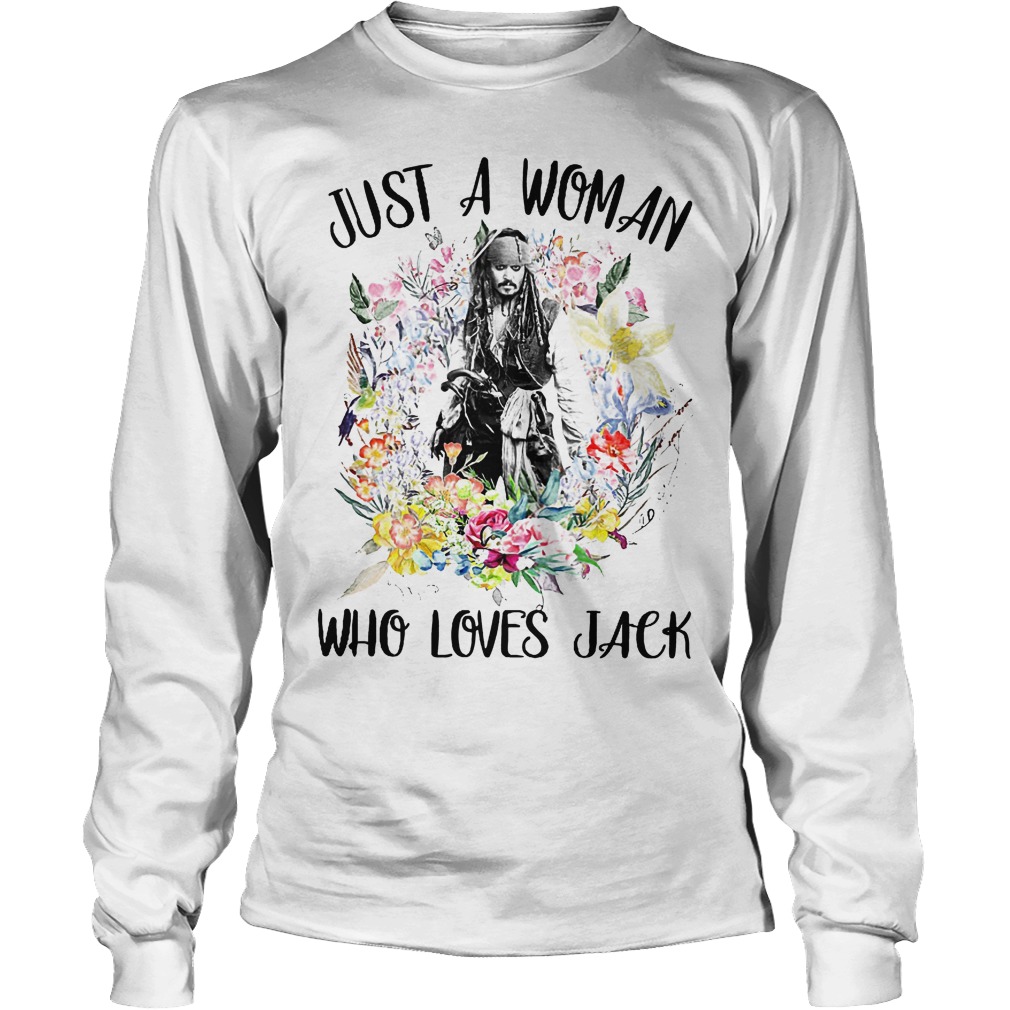 Just A Woman Who Loves Jack Shirt, hoodie, sweater, longsleev…