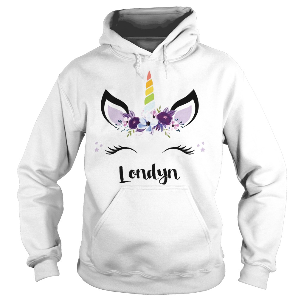 Pink Purple Flowers And Londyn Unicorn Face Shirt 2 Pink Purple Flowers And Londyn Unicorn Face Hoodie