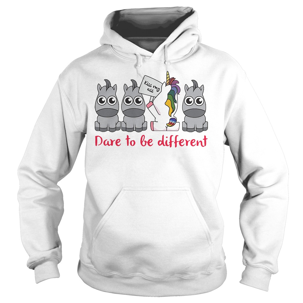 Unicorn Dare To Be Different Shirt 2 Unicorn Dare To Be Different Hoodie