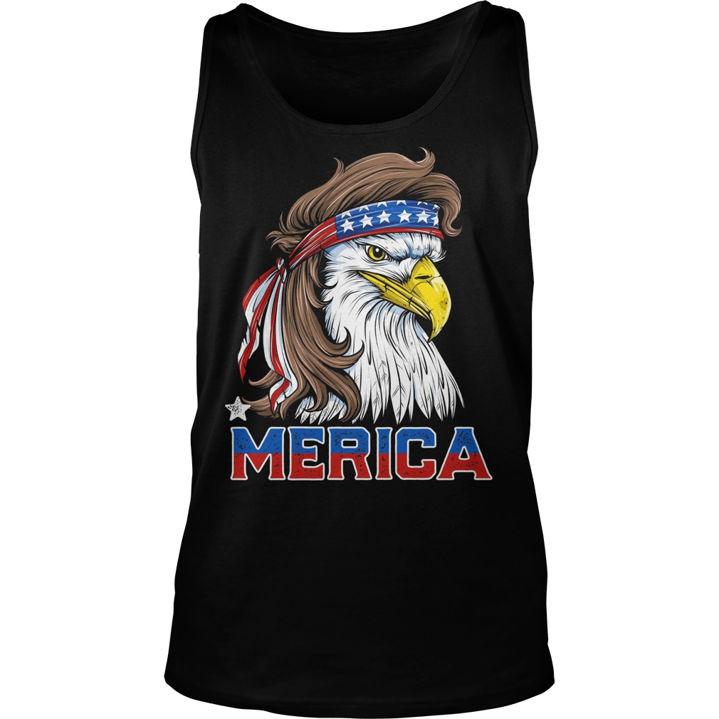 American Flag Merica USA Eagle Mullet T Shirt 4th Of July T-Shirt 6 american Flag Merica Usa Eagle Mullet T Shirt 4th Of July Tanktop