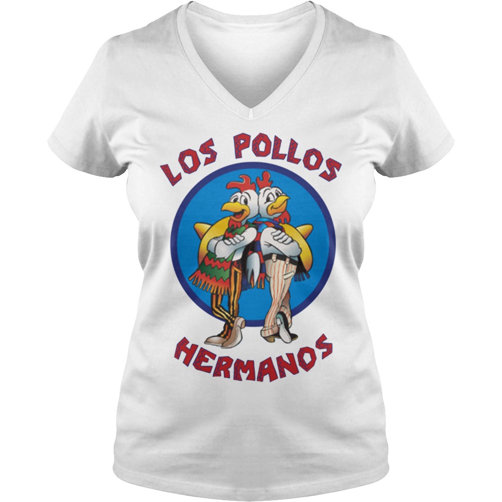 Breaking Bad Los Pollos Hermanos T-Shirt 5 Breaking Bad Los Pollos Hermanos V Neck