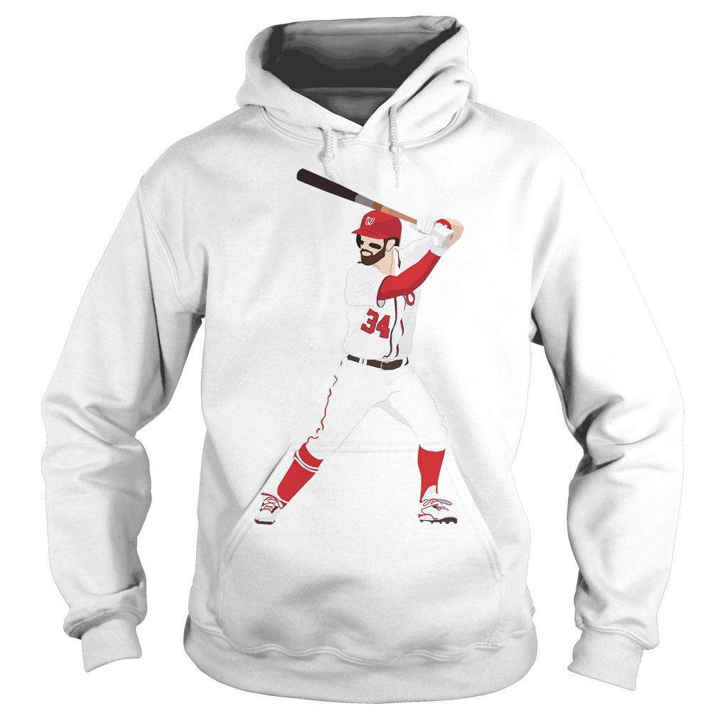 Bryce Harper Washington Nationals T-Shirt 2 Bryce Harper Washington Nationals Hoodie