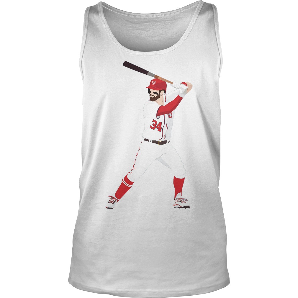 Bryce Harper Washington Nationals T-Shirt 6 Bryce Harper Washington Nationals Tanktop